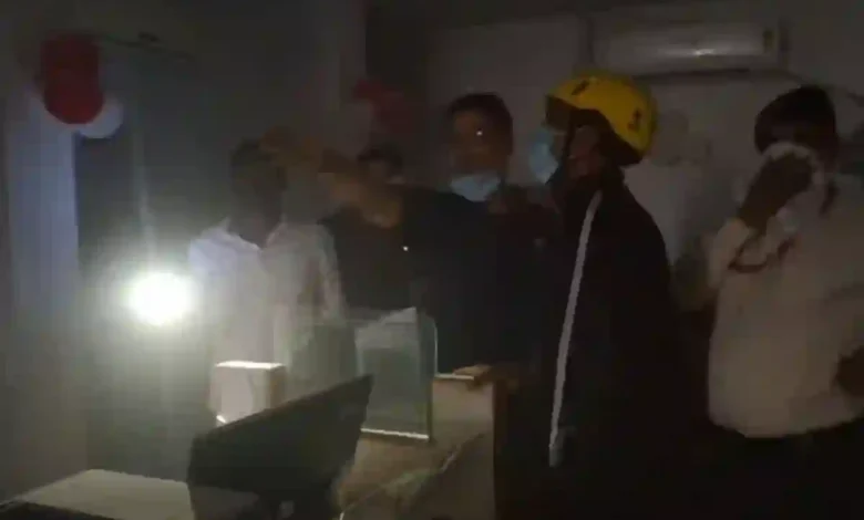 Fire breaks out at PNB Bank in Roorkee