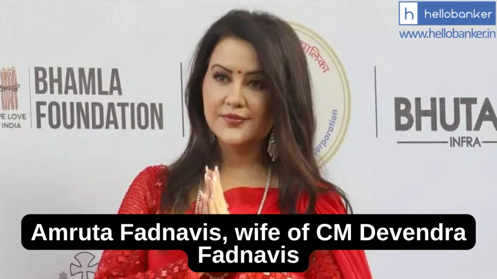 Amruta Fadnavis, wife of CM Devendra Fadnavis