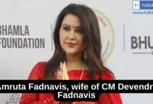 Amruta Fadnavis, wife of CM Devendra Fadnavis