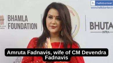 Amruta Fadnavis, wife of CM Devendra Fadnavis