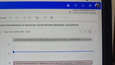 A shocking incident has been reported in Bank of Baroda. As per email received by Bank of Baroda Employees, a meeting was organised by the authorities at 11:00 PM.