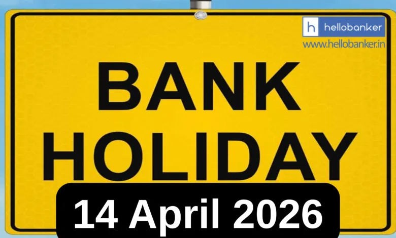 Bank Holiday 14 April