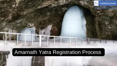 Amarnath Yatra 2026 Registration Process in Banks and List PDF
