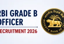 Reserve Bank of India (RBI) Grade B Officer Recruitment 2026 Notification Out for 60 Posts