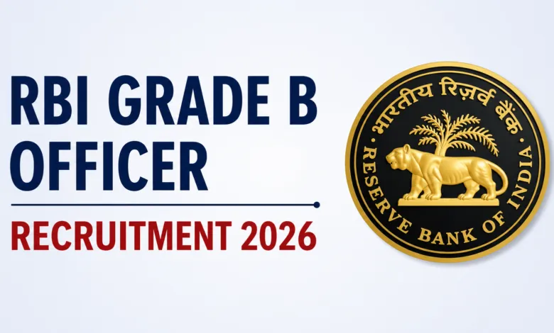 Reserve Bank of India (RBI) Grade B Officer Recruitment 2026 Notification Out for 60 Posts