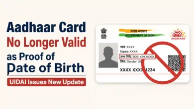 Aadhaar Card No Longer Valid as Proof of Date of Birth, UIDAI Issues New Update
