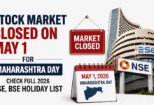 Stock Market Closed on May 1 for Maharashtra Day; Check Full 2026 NSE, BSE Holiday List