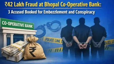 ₹42 Lakh Fraud at Bhopal Co-Operative Bank: 3 Accused Booked for Embezzlement and Conspiracy