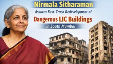 Nirmala Sitharaman Assures Fast-Track Redevelopment of Dangerous LIC Buildings in South Mumbai