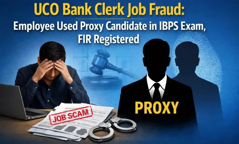 UCO Bank Clerk Job Fraud: Employee Used Proxy Candidate in IBPS Exam, FIR Registered