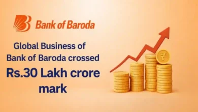 Global Business of Bank of Baroda crossed Rs.30 Lakh crore mark