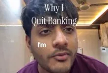 24 year old Banker leaves Job