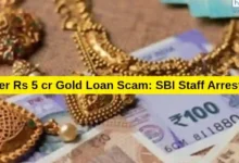 Rs 5.21 crore Gold Loan Scam in SBI, Staff arrested