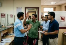 Loan Defaulter attacked PNB Employees, Locked and brutally assaulted Bank Staff