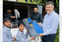 PNB Ludhiana Distributes Schools Bags to Students