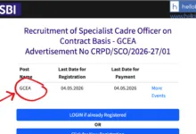 SBI Vacancy Out for Group Chief Economic Advisor