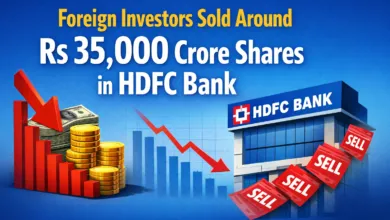 Foreign investors sold around Rs 35,000 crore shares in HDFC Bank