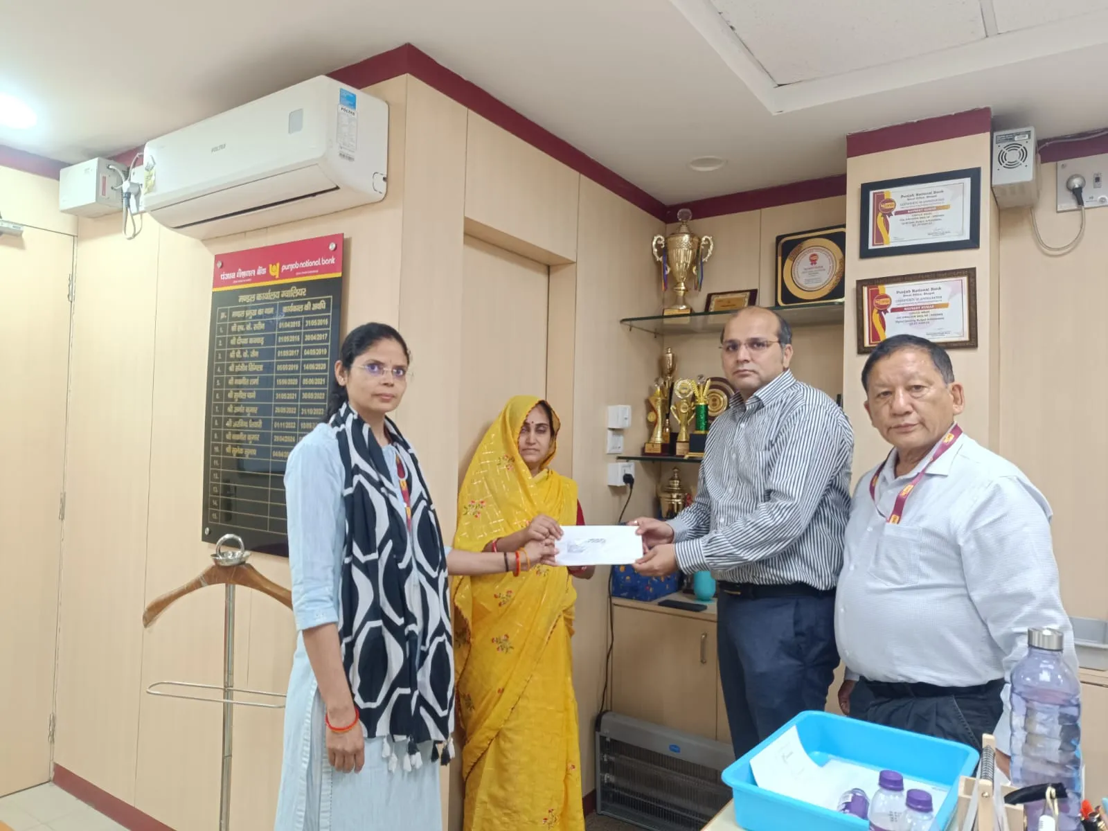 Punjab National Bank Shows Humanity, Appoints Wife of Late Officer in Gwalior