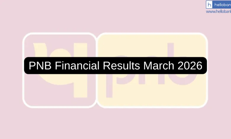 PNB Financial Results March 2026