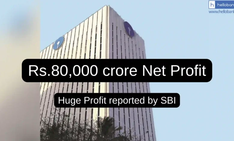 SBI reports Net Profit of Rs 80,032 crores for FY26