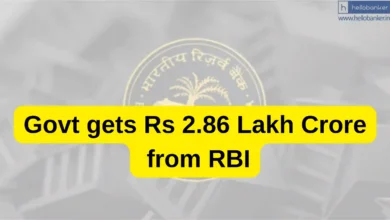 RBI Transfers Rs 2.86 Lakh Crore Surplus to Central Government for FY 2025-26