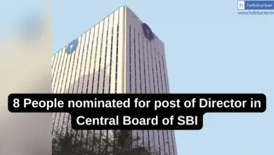 8 People nominated for post of Director in Central Board of SBI