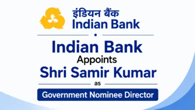 Indian Bank Appoints Shri Samir Kumar as Government Nominee Director