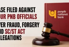 Case Filed Against Four PNB Officials Over Fraud, Forgery and SC/ST Act Allegations
