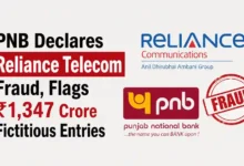 PNB Declares Reliance Telecom Fraud, Flags ₹1,347 Crore Fictitious Entries