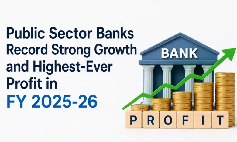 Public Sector Banks Record Strong Growth and Highest-Ever Profit in FY 2025-26