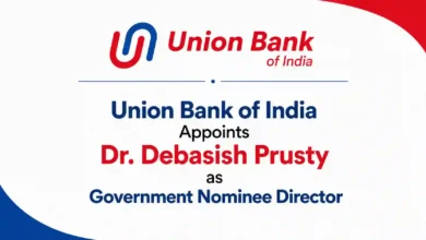 Union Bank of India Appoints Dr. Debasish Prusty as Government Nominee Director