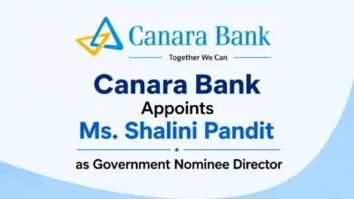 Canara Bank Appoints Ms. Shalini Pandit as Government Nominee Director