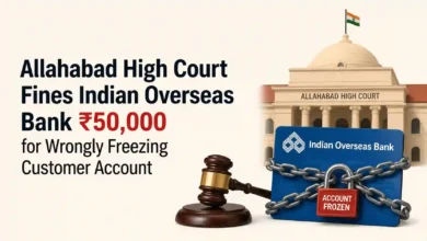 Allahabad High Court Fines Indian Overseas Bank ₹50,000 for Wrongly Freezing Customer Account