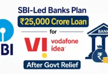 SBI-Led Banks Plan ₹25,000 Crore Loan for Vodafone Idea After Govt Relief