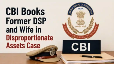 CBI Books Former DSP and Wife in Disproportionate Assets Case