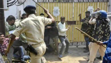 Teaching Job Aspirants Lathicharged During TRE-4 Protest in Patna