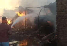 Massive Fire Erupts at Gwalior Collectorate After Transformer Blast