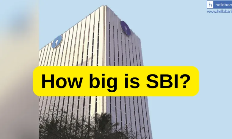 How big is SBI? Check branches, No. of customers and all data as of 2026