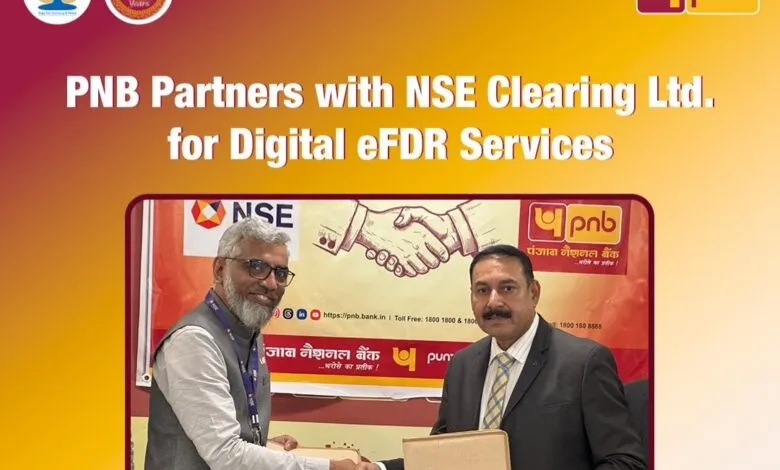 PNB signs agreement with NSE Clearing to launch Fully Digital eFDR