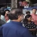 SBI employees protest against assault on Bank employee in Junagadh Gujarat