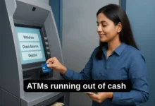 ATMs suffering from cash shortage