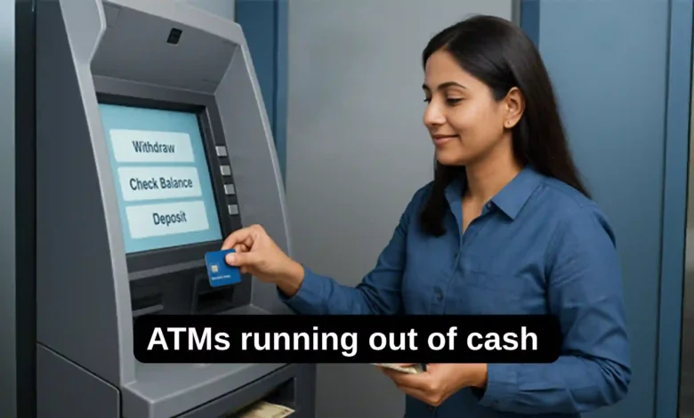 ATMs suffering from cash shortage