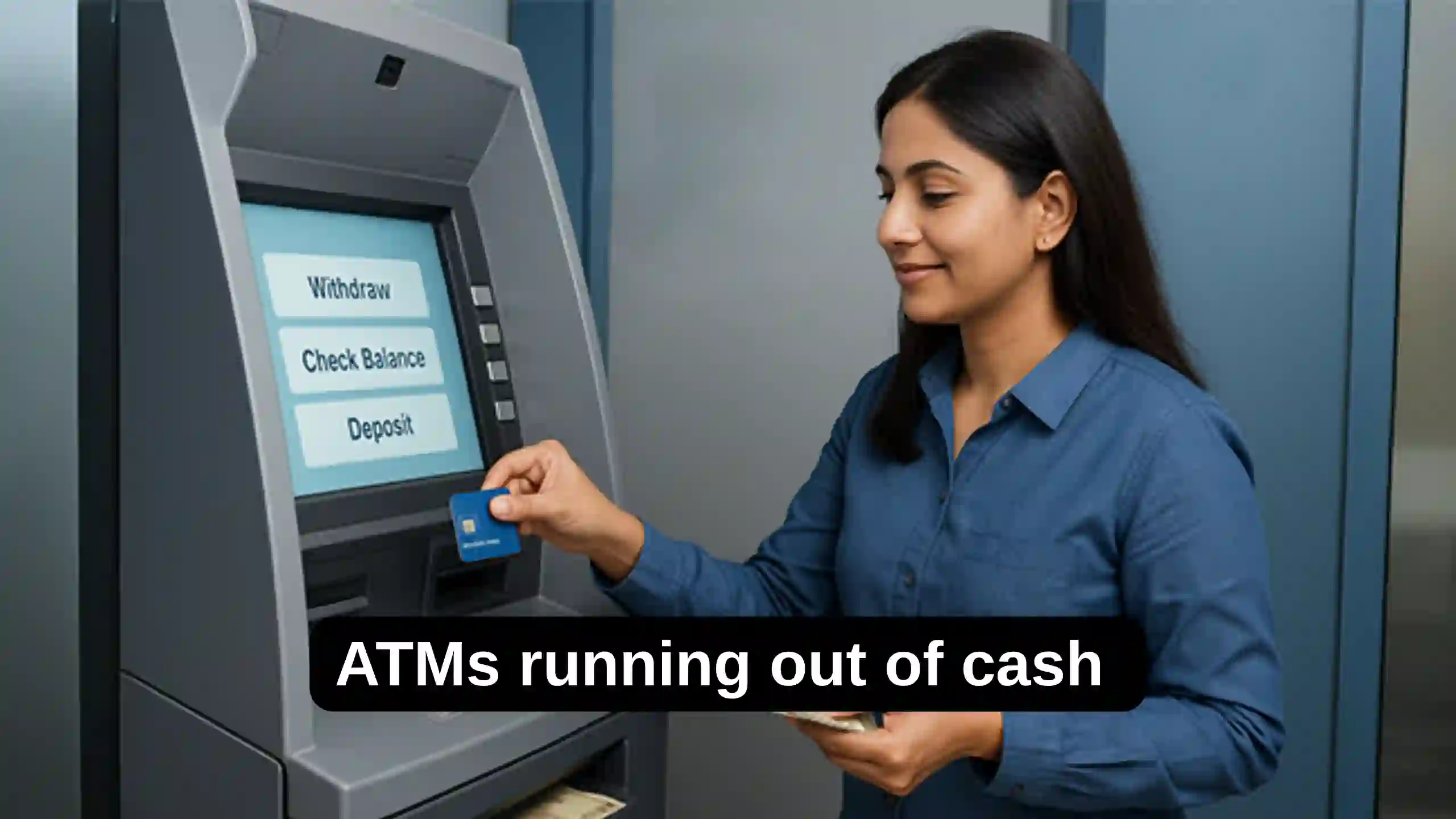 ATM Body Seeks Rs.100 Crore Compensation from SBI Over Cash Shortages in Small-Town ATMs
