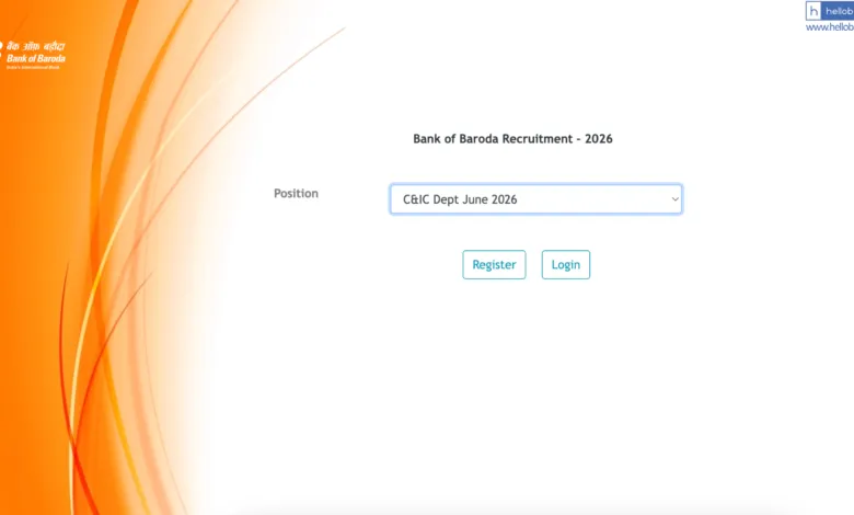 Bank of Baroda Vacancy released for Credit Analyst and C & IC Relationship