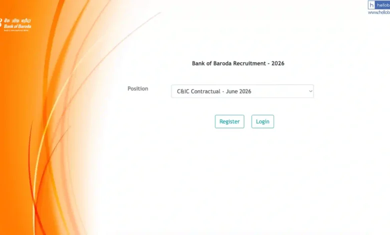 Bank of Baroda vacancy released for Corporate and Institutional Credit (C & IC) Department
