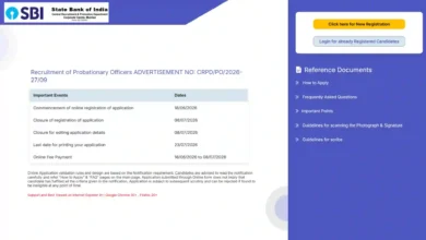 State Bank of India (SBI) PO Recruitment 2026 Notification PDF Out for 1500 Probationary Officer Posts