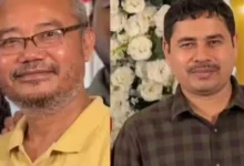 Hirakjyoti Mili, a cashier at SBI Dhemaji branch, and Ratul Konwar, an accountant at the same branch