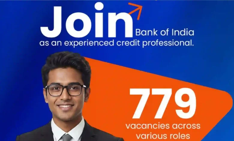 Bank of India Credit Professional Recruitment 2026 Notification Out