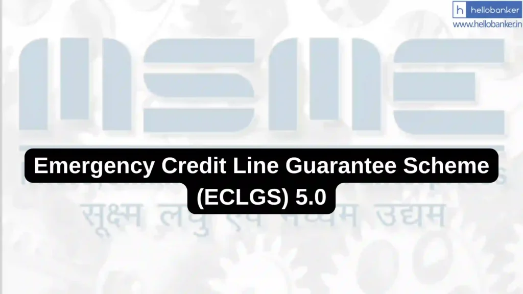 Emergency Credit Line Guarantee Scheme (ECLGS) 5.0