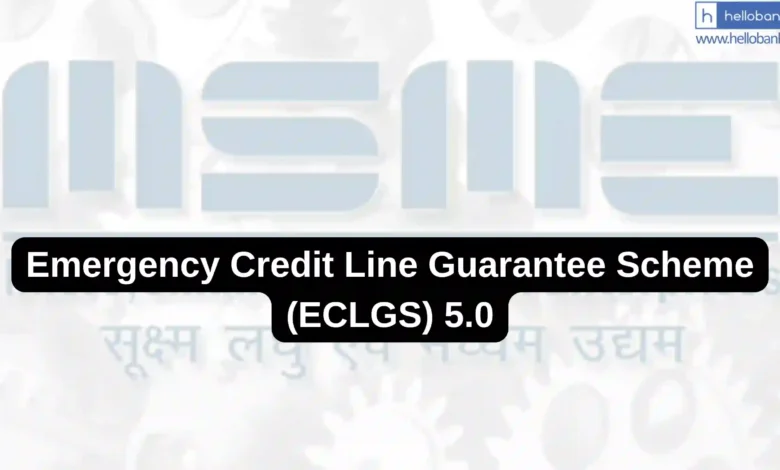 Emergency Credit Line Guarantee Scheme (ECLGS) 5.0